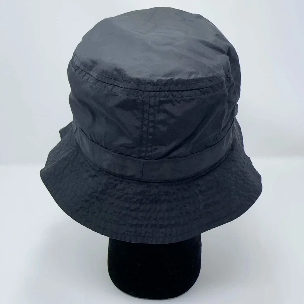 Ralph Lauren Reversible Bucket Hat Black Watch Plaid Nylon RALPH Embroidered OSF
